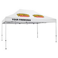 Premium 10' x 15' Event Tent Kit (Full-Color Thermal Imprint/3 Locations)